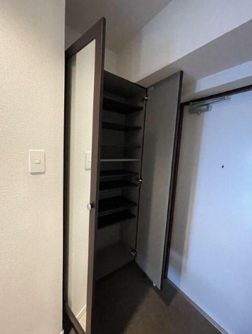 熊本市中央区古桶屋町の賃貸マンションの玄関