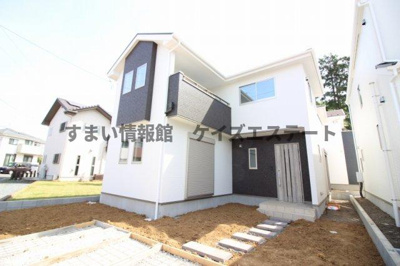 【外観】 | 太田市鳥山中町　新築住宅 | 【1号棟】約18帖の広々としたLDKの4LDK新築住宅☆