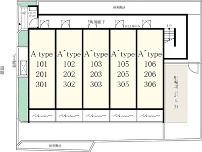 【区画図】 | グレイス千葉公園