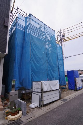 越谷市三野宮　新築戸建ての外観