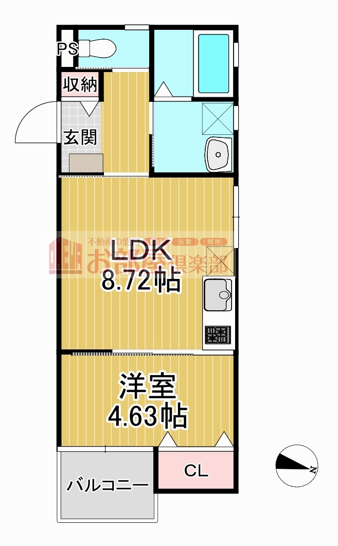 ティーレグノ野伏間の間取り|※現況優先