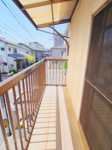 メゾン濱崎のバルコニー