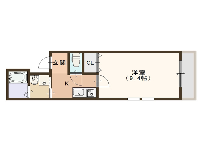 【間取り】 | フジパレス北加賀屋Ⅰ番館