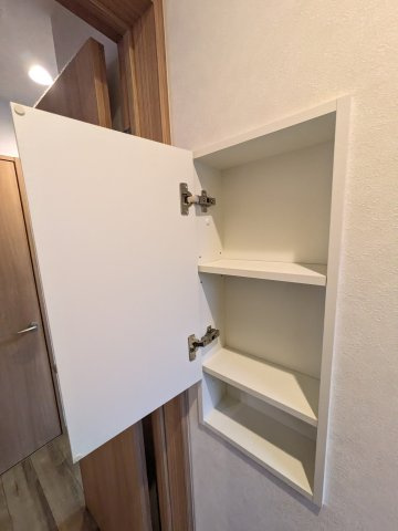 Leverageの収納|トイレにも便利な収納あり