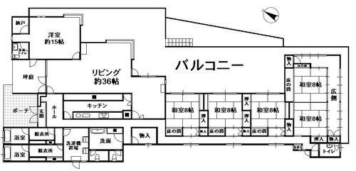 【間取り】 | 東急天城高原別荘地　戸建 | 居室多く、ゆとりある間取り