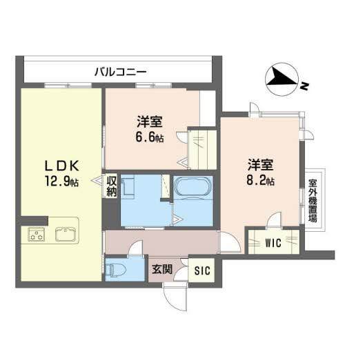 【間取り】 | ベレオRian　Ⅱ