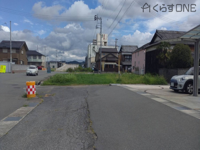 【前面道路含む現地写真】 | 姫路市網干区高田／売土地