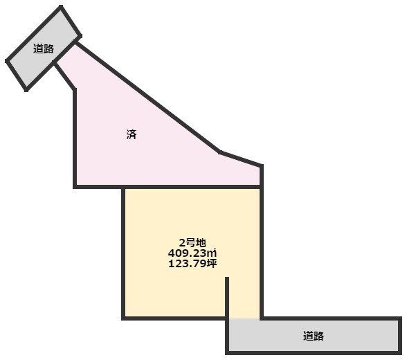 【土地図】 | 蛍が丘売地
