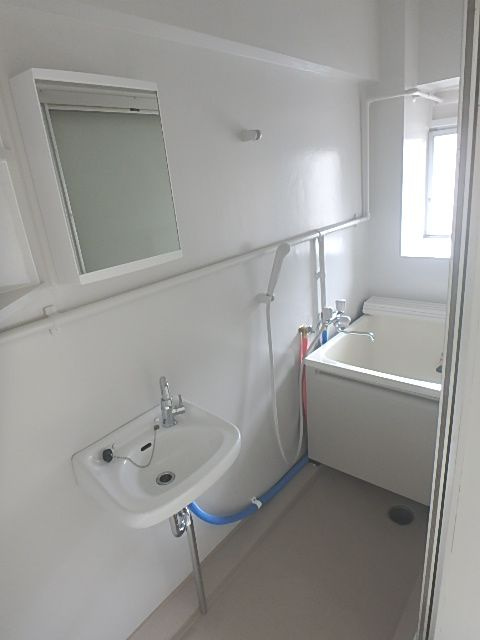 ビレッジハウス安倍1号棟の洗面所|204の写真