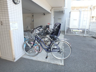 【その他共用部分】 | 加島第6マンション | 駐輪スペースです