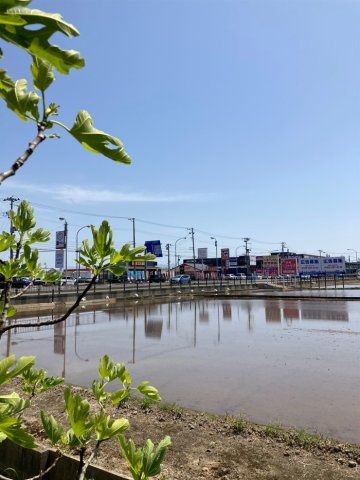 中央区南長潟　売地の周辺