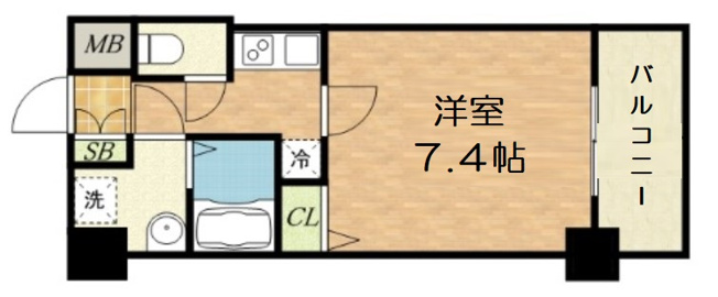 【間取り】 | S-RESIDENCE緑橋駅前