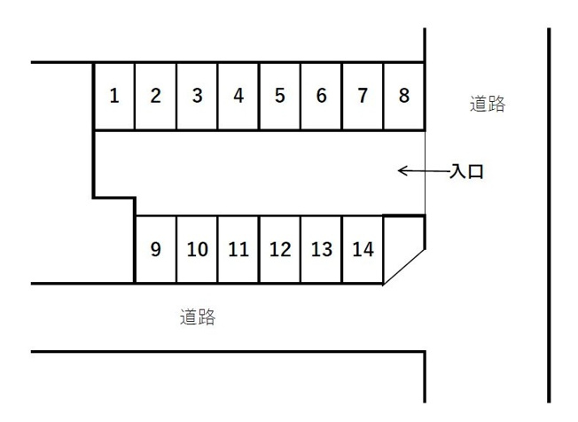 【区画図】 | 九の城町駐車場A