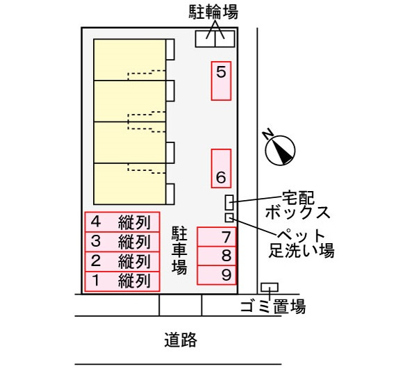 サイレントヒルズⅡの駐車場|駐車場