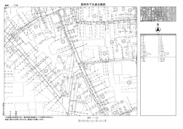 嶺崎一丁目108-5一部の地図