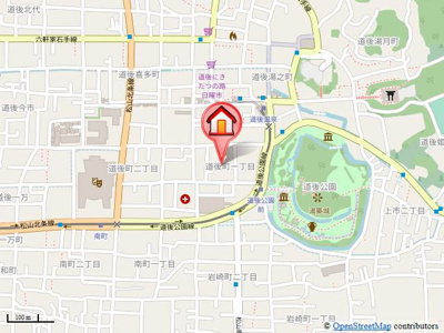 【地図】 | リバーサ道後桜館