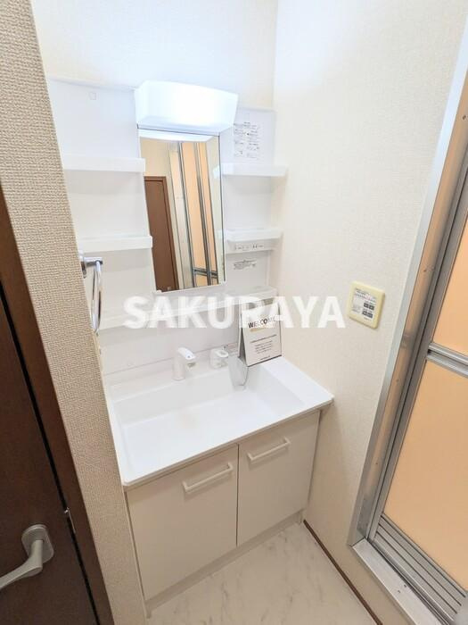 エルパティオ須長 Ⅱの洗面所|Ⅱ102号室 洗髪洗面化粧台