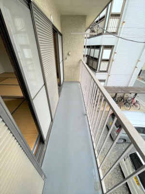 【バルコニー】 | 第１コーポ谷岡