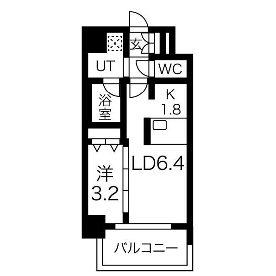 【間取り】 | メイクス今池02