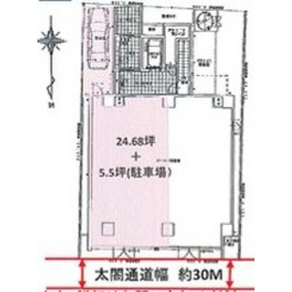 中駒名駅西マンションII【　店舗系おすすめ　】の間取り