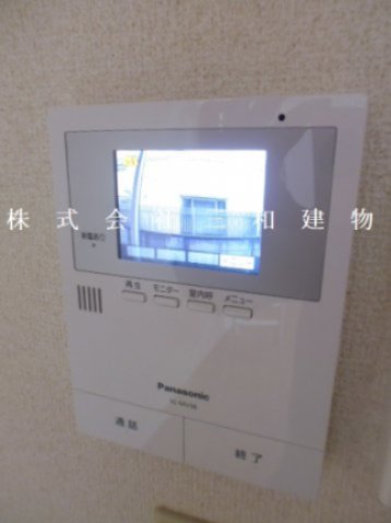 コーポサンヒルズのセキュリティ|同間取り別室の参考写真です