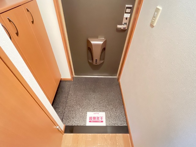 ソレイユの玄関