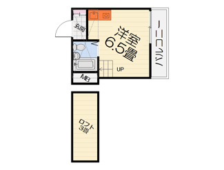 【間取り】 | サンパレス21鳳