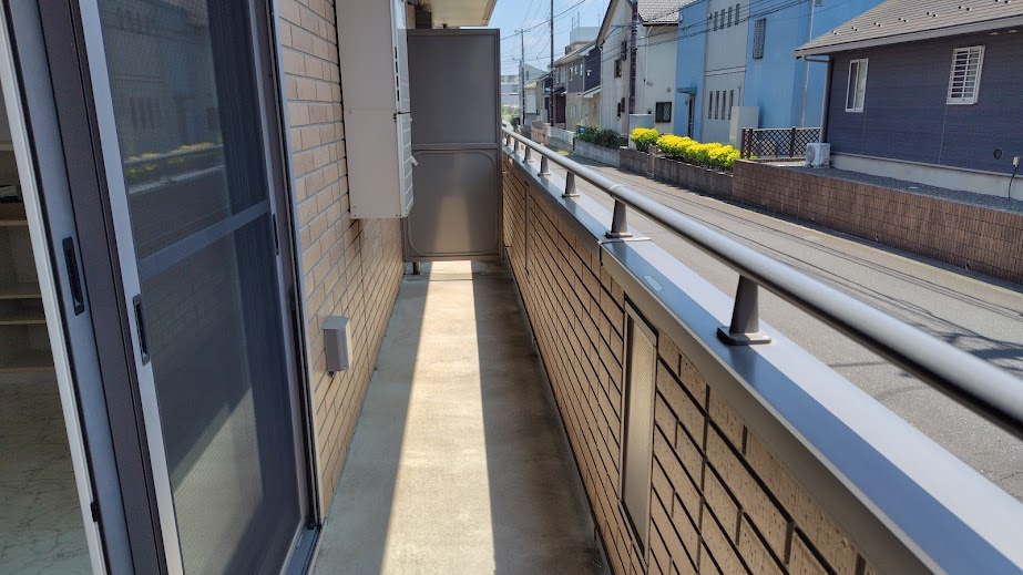 みどりのエアリーSのバルコニー