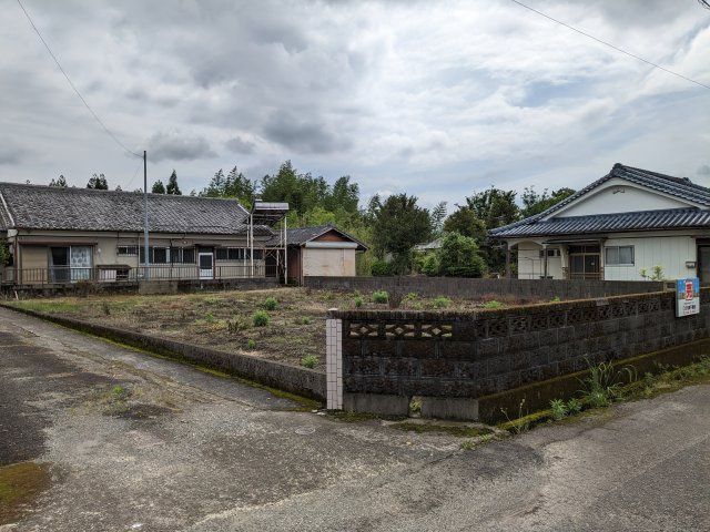 都城市下水流町の売地の外観
