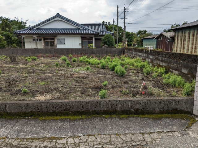 都城市下水流町の売地の外観