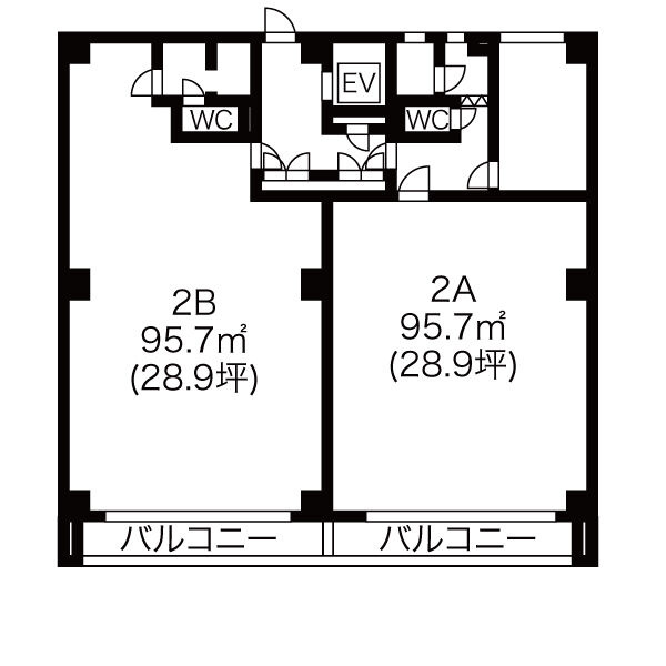 伊東屋栄中駒ビル本館【　サロン系おすすめ　】の間取り
