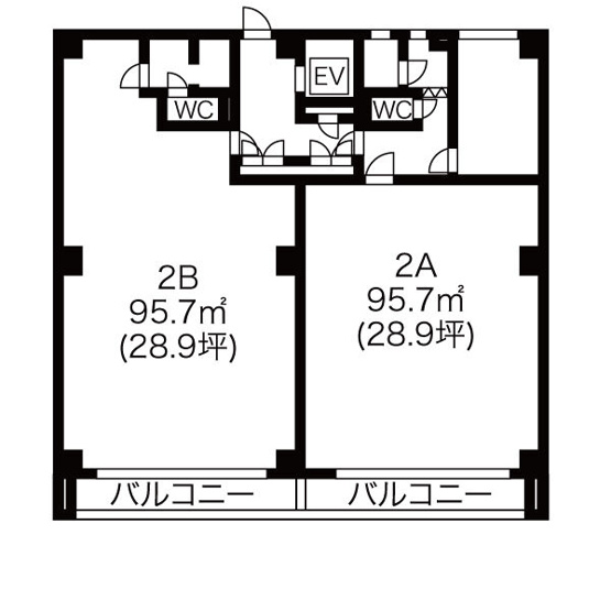 【間取り】 | 伊東屋栄中駒ビル本館【　サロン系おすすめ　】