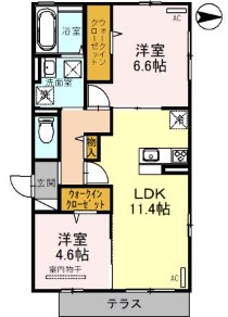 【間取り】 | Porte Bonheur(ポルト　ボヌール)