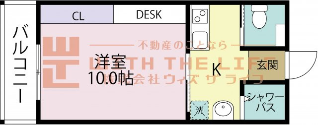 hajime（ハジメ）【キャッシュバック対象物件】の間取り