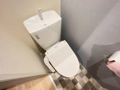 【トイレ】 | 震雲マンション | ゆったりとした空間のトイレです