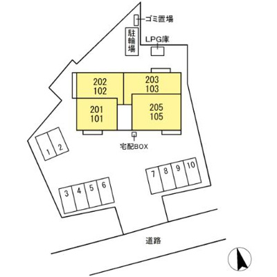 【区画図】 | D-room元町