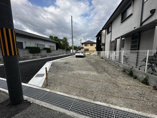 FreeLife久々知Ⅹ　4号地の前面道路含む現地写真|４号地付近
