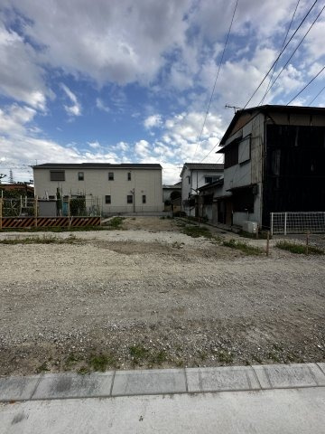 FreeLife久々知Ⅹ　4号地の前面道路含む現地写真|２号地付近