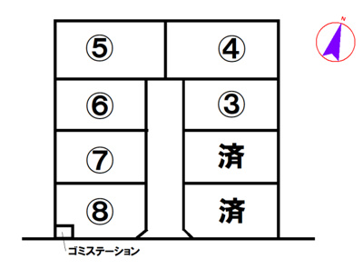 【区画図】 | 西脇市野村町3号地