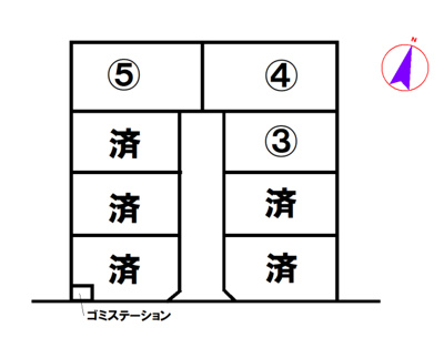 【区画図】 | 西脇市野村町5号地
