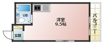 【間取り】 | 喜志マンション