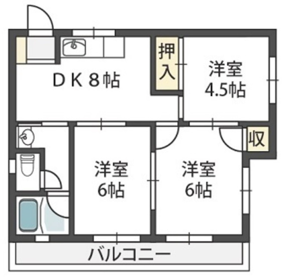 【間取り】 | STEADY羽曳野