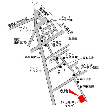 【地図】 | 朝霞スカイハイツ