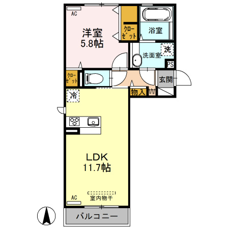 Reposerの間取り
