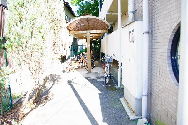 エクセレントハイツのその他共用部分|自転車置き場です