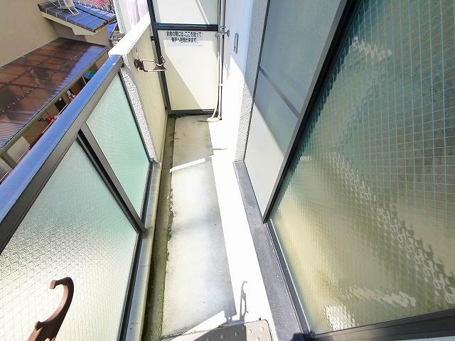 エクセレントハイツのバルコニー|バルコニー付きです