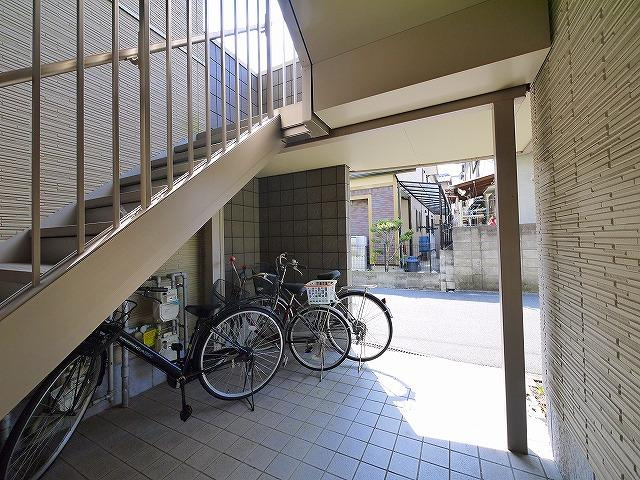 エクセルコート北郡山Ａのその他共用部分|駐輪場です