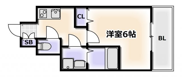 【間取り】 | エスリード難波ザ・プレミア