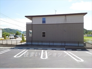 安芸高田市吉田町山手のアパートの展望|募集のお部屋からの眺望です！