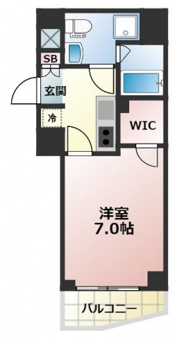 レグルス緑橋の間取り